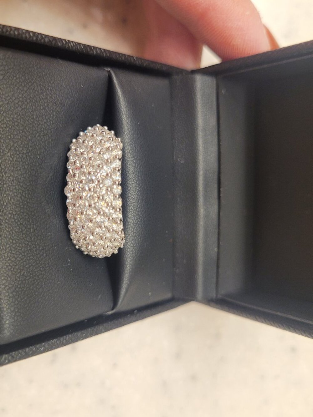 Macy's Lab created diamond ring